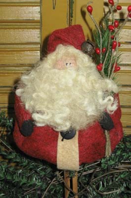 640 - Santa Clothespin Ornie Paper Pattern 640 - Santa Clothespin Ornie Paper Pattern